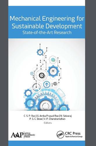 Cover image for Mechanical Engineering for Sustainable Development: State-of-the-Art Research: State-of-the-Art Research