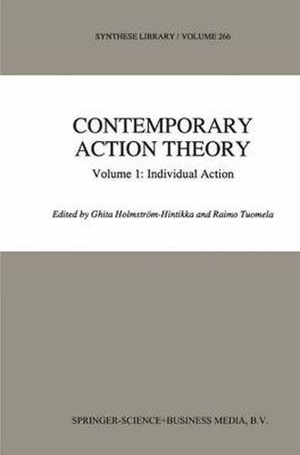 Cover image for Contemporary Action Theory Volume 1: Individual Action