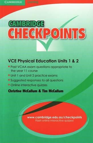 Cambridge Checkpoints VCE Physical Education Units 1 and 2