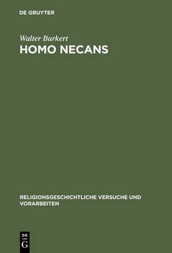 Cover image for Homo Necans