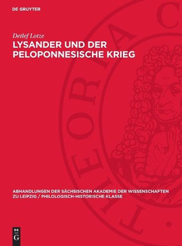 Cover image for Lysander Und Der Peloponnesische Krieg