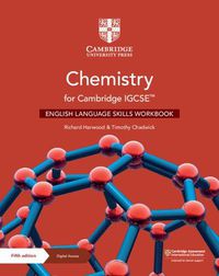 Cover image for Chemistry for Cambridge IGCSE (TM) English Language Skills Workbook with Digital Access (2 Years)