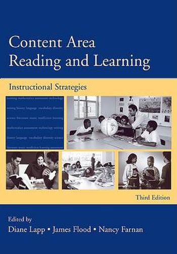 Cover image for Content Area Reading and Learning: Instructional Strategies, 3rd Edition