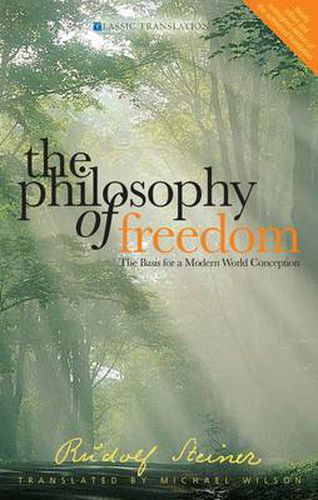 Cover image for The Philosophy of Freedom: The Basis for a Modern World Conception