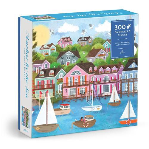Cover image for Joy Laforme Harbor by the Sea 300 Piece Puzzle