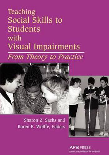 Cover image for Teaching Social Skills to Students with Visual Impairments