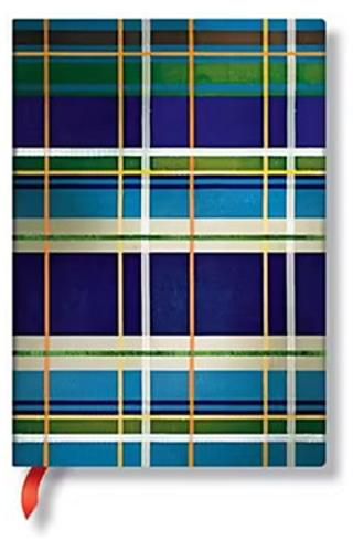 Cover image for Davenport (Mad for Plaid) Midi Lined Hardcover Journal (Elastic Band Closure)