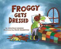 Cover image for Froggy Gets Dressed Board Book