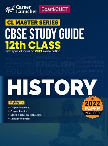 Cover image for Board plus CUET 2023 CL Master Series - CBSE Study Guide - Class 12 - History