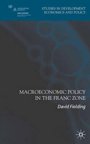 Cover image for Macroeconomic Policy in the Franc Zone