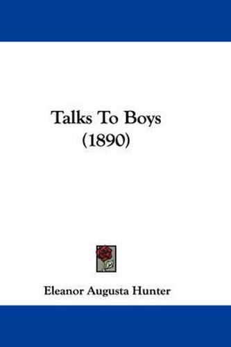 Cover image for Talks to Boys (1890)