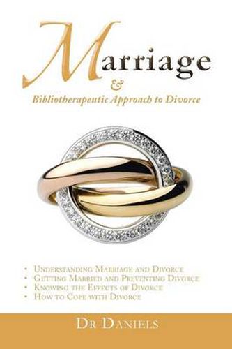 Cover image for Marriage: And Bibliotherapeutic Approach to Divorce