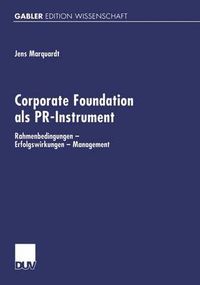 Cover image for Corporate Foundation als PR-Instrument