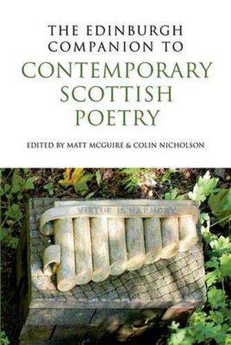 Cover image for The Edinburgh Companion to Contemporary Scottish Poetry