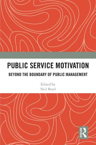 Cover image for Public Service Motivation