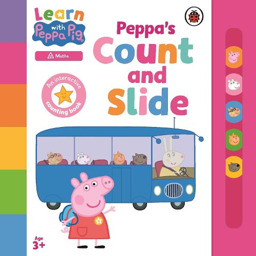 Cover image for Learn with Peppa: Peppa's Count and Slide