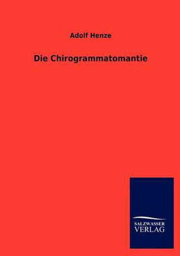 Cover image for Die Chirogrammatomantie