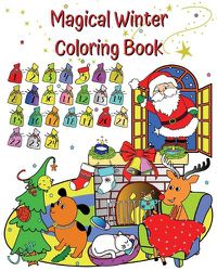 Cover image for Magical Winter Coloring Book