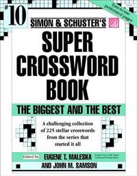 Cover image for S&s Super Crossword Book#10