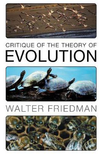 Cover image for Critique of the Theory of Evolution