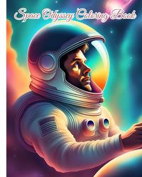 Cover image for Space Odyssey Coloring Book For Children