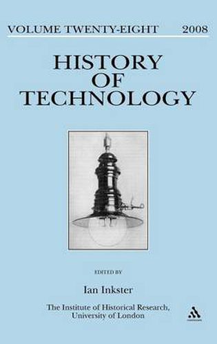 Cover image for History of Technology Volume 28