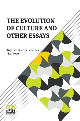 Cover image for The Evolution Of Culture And Other Essays