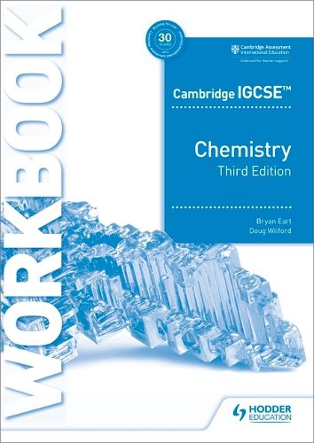 Cover image for Cambridge IGCSE (TM) Chemistry Workbook 3rd Edition