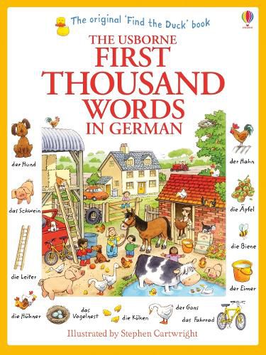 Cover image for First Thousand Words in German