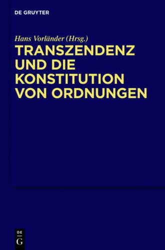 Cover image for Transzendenz Und Die Konstitution Von Ordnungen