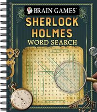 Cover image for Brain Games - Sherlock Holmes Word Search