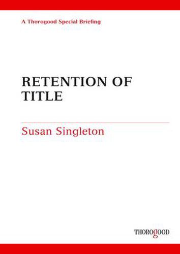 Retention of Title