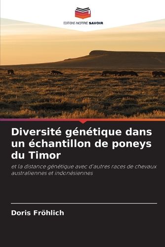 Cover image for Diversite genetique dans un echantillon de poneys du Timor