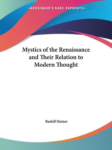 Cover image for Mystics of the Renaissance