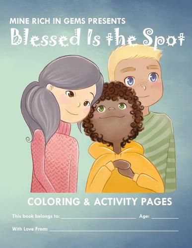 Cover image for Blessed Is the Spot Coloring & Activity Book