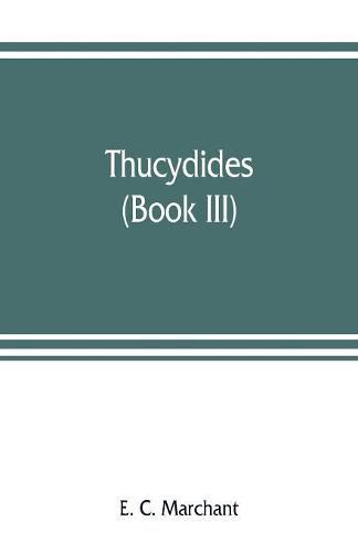 Cover image for Thucydides (book III)