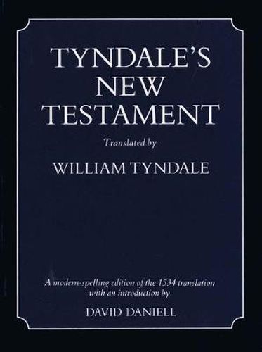 Cover image for Tyndale's New Testament