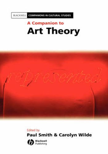 Cover image for A Companion to Art Theory