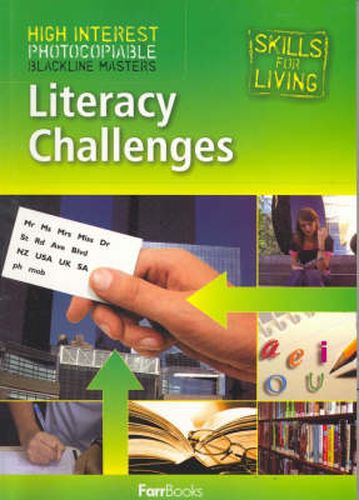 Cover image for Literacy Challenges Book 1: High Interest