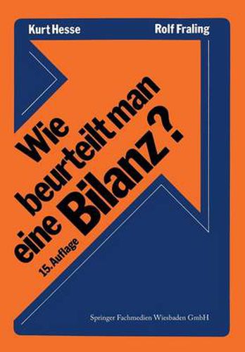 Cover image for Wie Beurteilt Man Eine Bilanz?