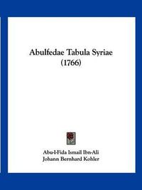 Cover image for Abulfedae Tabula Syriae (1766)