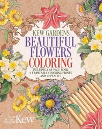 Cover image for Kew Gardens Beautiful Flowers Coloring