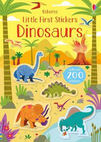 Cover image for Little First Stickers Dinosaurs