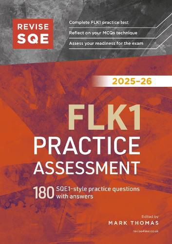 Cover image for Revise SQE FLK1 Practice Assessment 2025/26