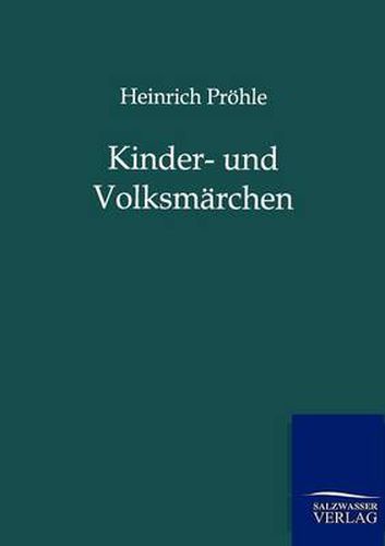 Cover image for Kinder- und Volksmarchen