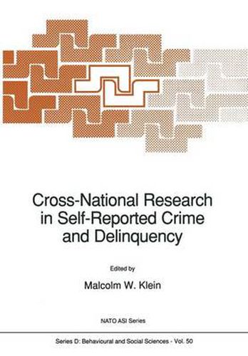 Cross-National Research in Self-Reported Crime and Delinquency