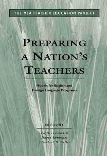 Cover image for Preparing a Nation's Teachers