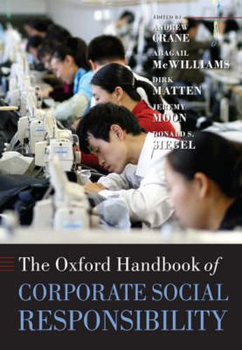 Cover image for The Oxford Handbook of Corporate Social Responsibility