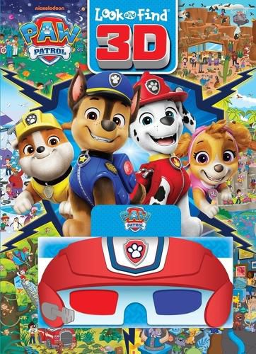 Cover image for Nickelodeon Paw Patrol: Look and Find 3D