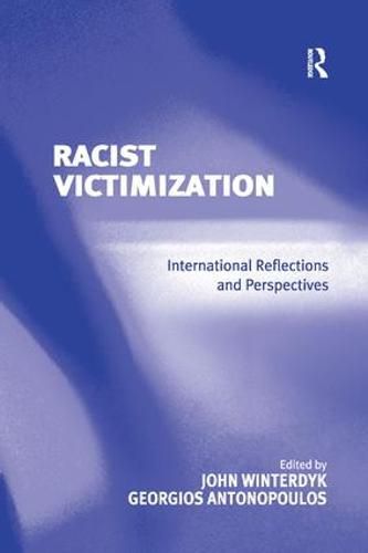 Cover image for Racist Victimization: International Reflections and Perspectives